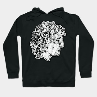 Alexander the Great Head Ancient Greece History Design Hoodie